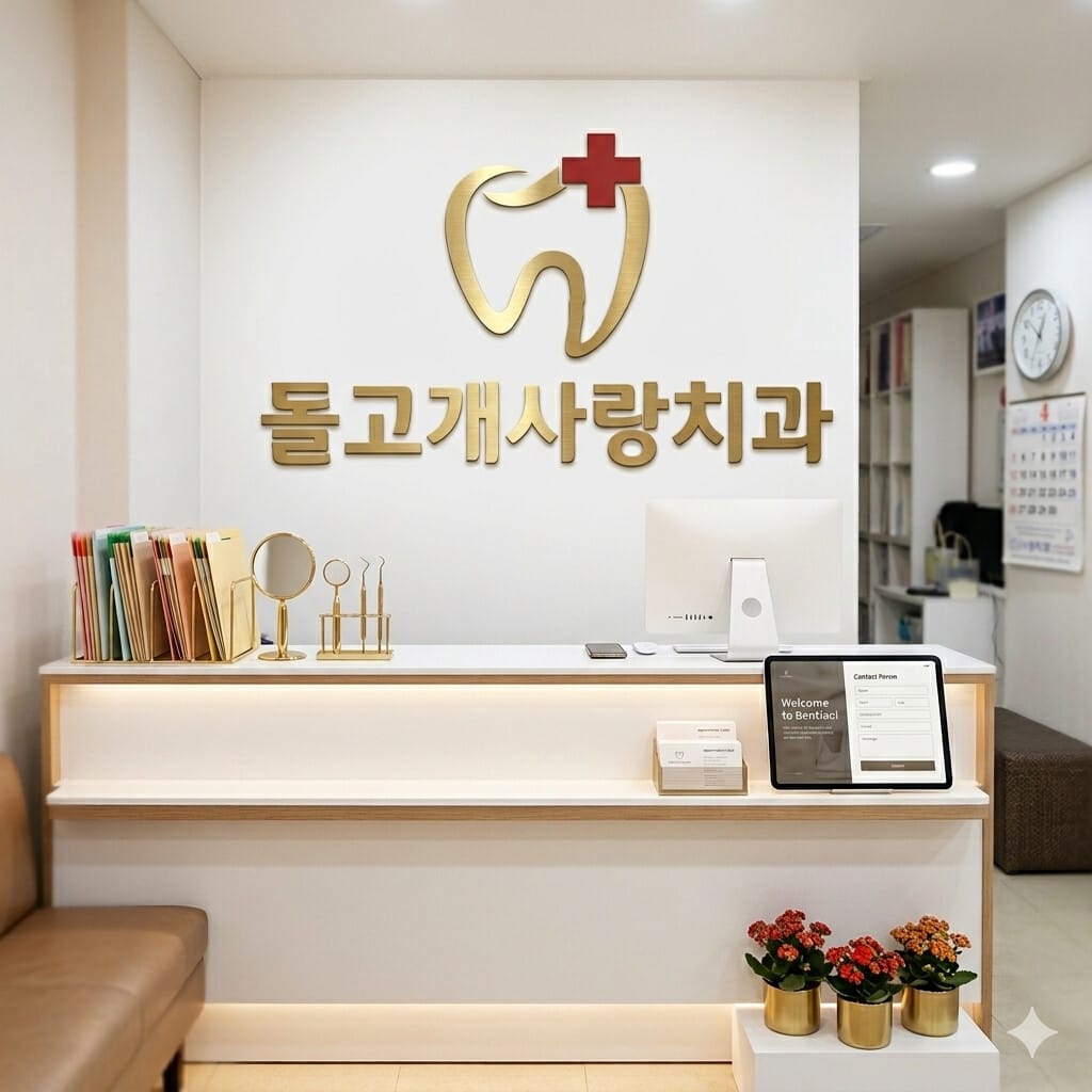 돌고개사랑치과내부전경